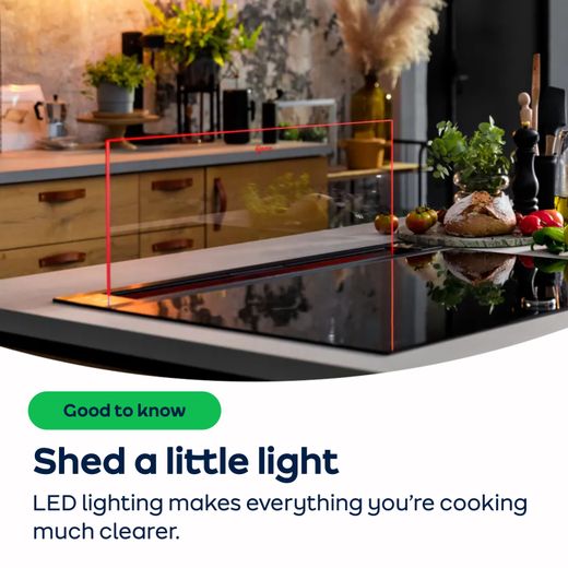 NEFF N 50 Cooker Hood - Black - AO Annotation - LED Lighting